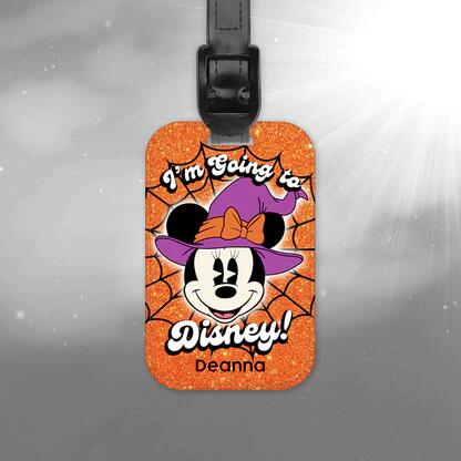 Disney Cruise Line Halloween Luggage Tag